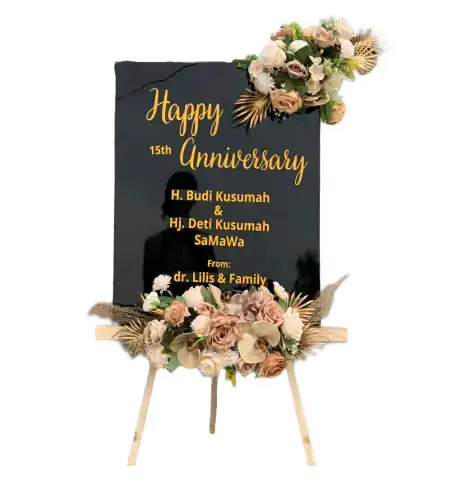 Papan Bunga Akrilik Lengkong